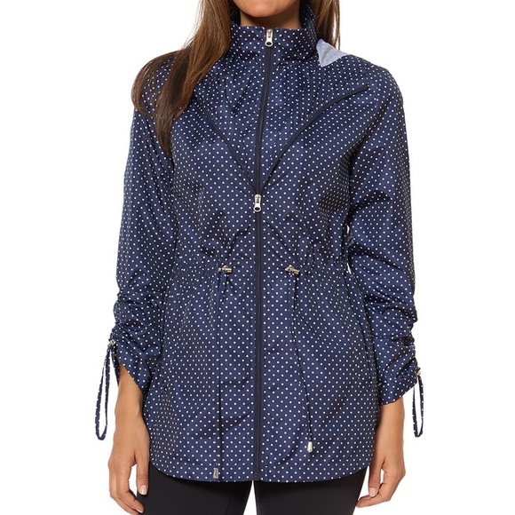 Jones New York $78 Packable Parka In A Pocket Blue - Picture 4 of 12